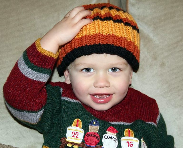 Eliot’s Knitted Ribbed Hat