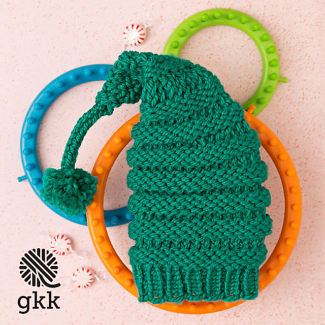 Baby’s Elf Hat with Pompom