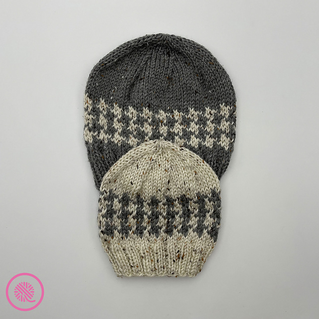Houndstooth Fair Isle Hat
