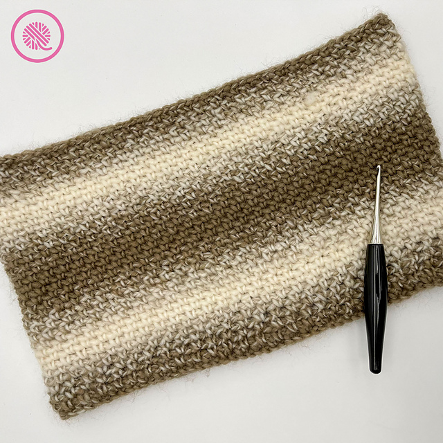 Easy Linen Stitch Cowl