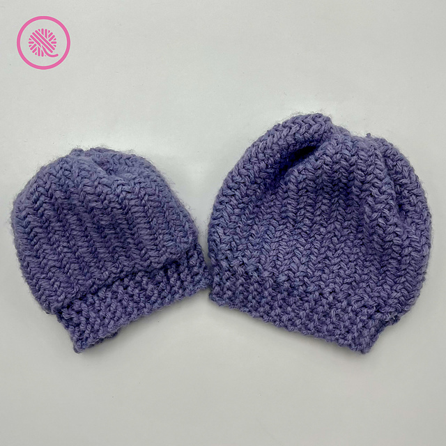 Vertical Herringbone Ribbed Hats