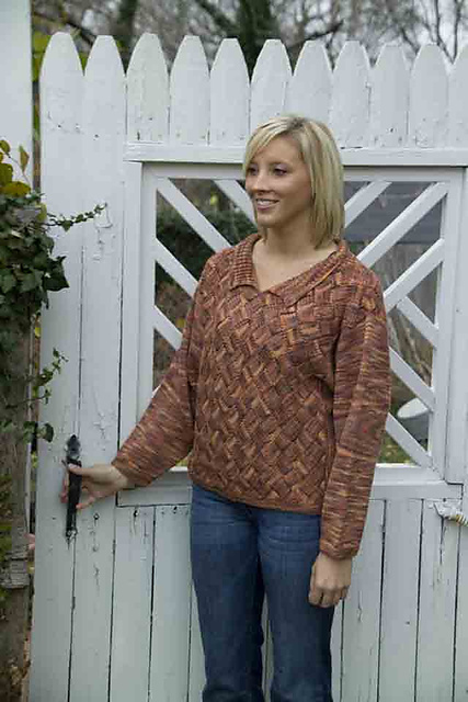 Spirited Entrelac Polo
