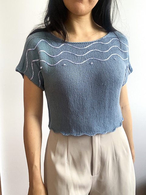 Side Waves Tee