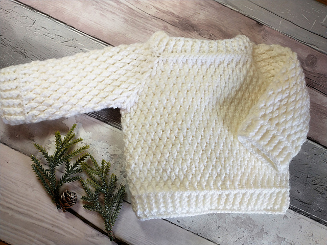 Knitting Pattern Crochet Newborn Sweater Free Pattern Ravelry