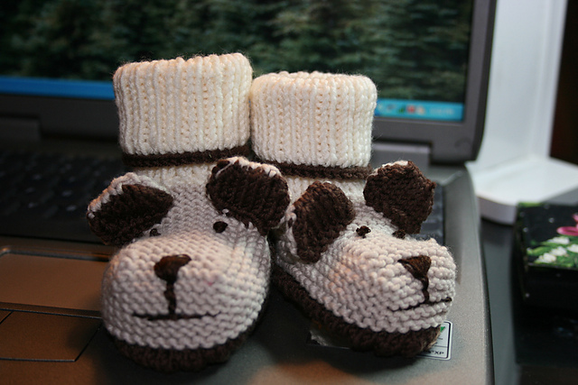 Animal Booties - Bear