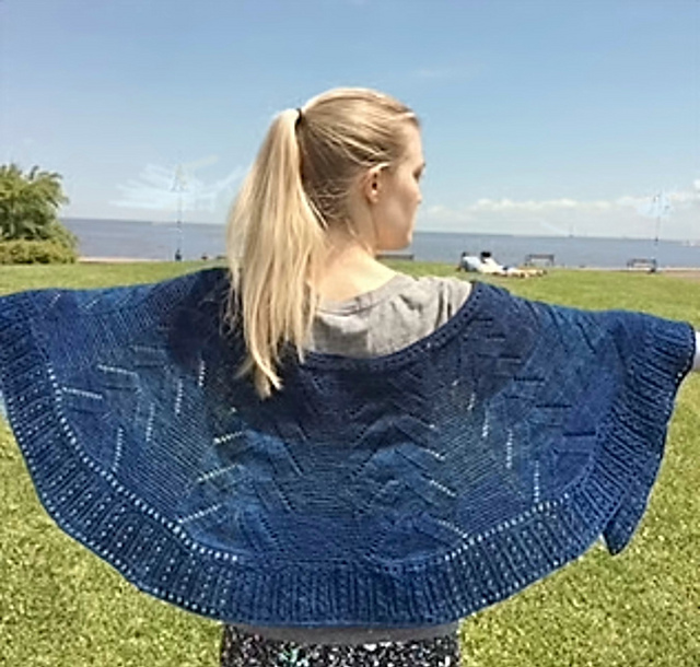 Dancing Wings Shawl