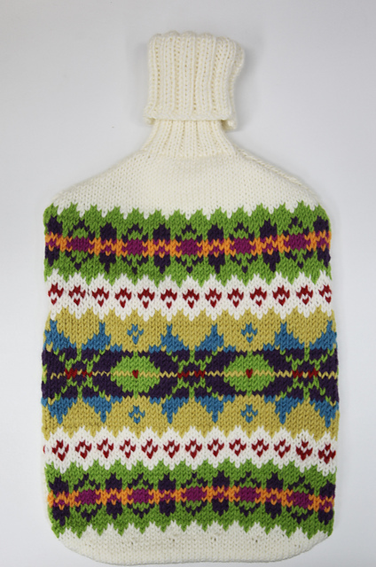 Fairisle Hot Water Bottle Cover