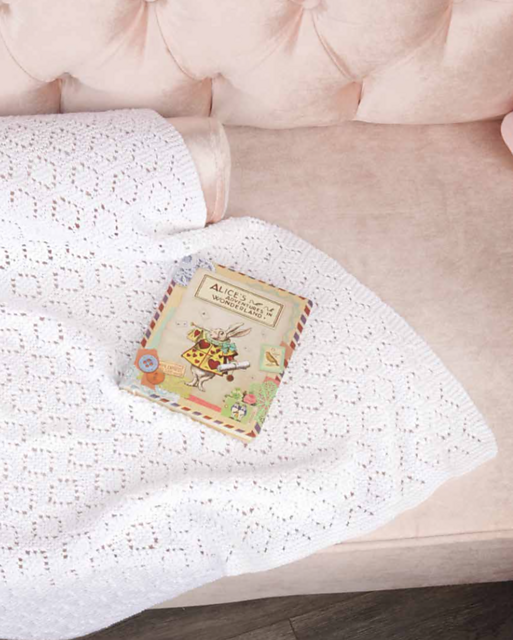 Lacy Diamonds Blanket