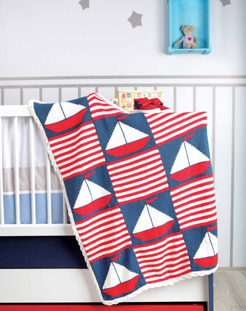 Sailboat Blanket