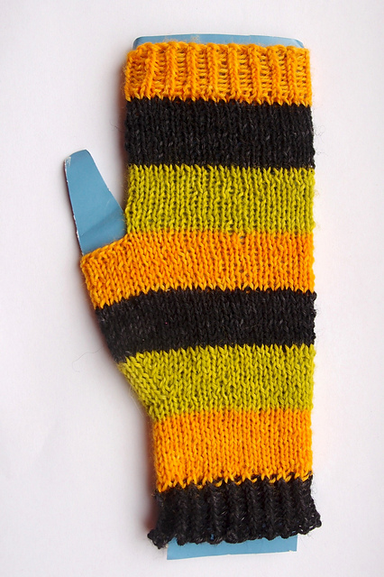 Candy Corn Mitts