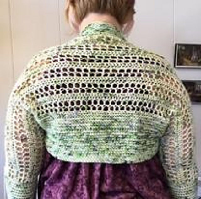 crochet shrug