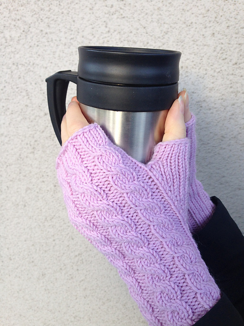 Jane - Fingerless Mitts