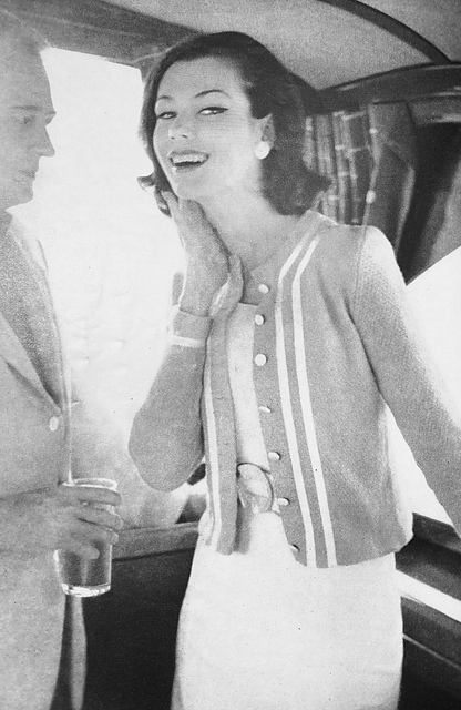 Ribbon-trimmed Cardigan