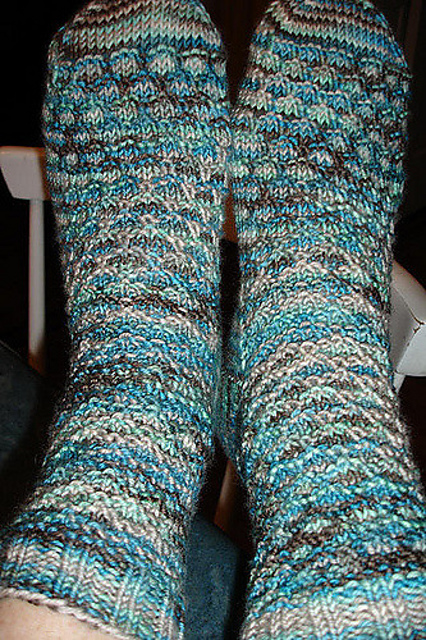 Negative Bricks Socks