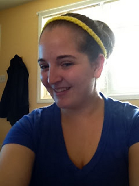 Quick and Easy Pop of Color Headband