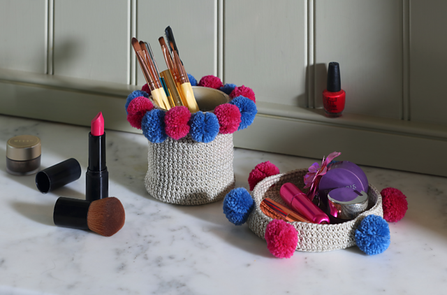 Brush Holder and Trinket Dish