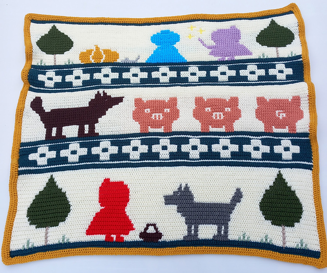 Fairy Tales Baby Blanket