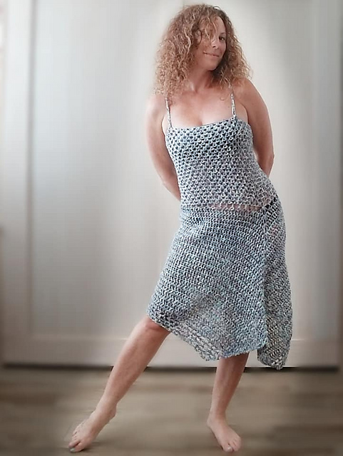 Assymetrical Boho Tube Dress