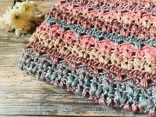 Puff Garden Afghan