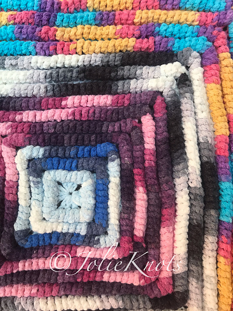 Ravelry: Funky Fun Square Rug pattern by Crystal White-Van Cleemput