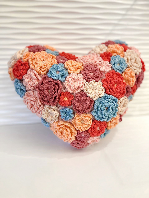 Blooming Heart PIllow