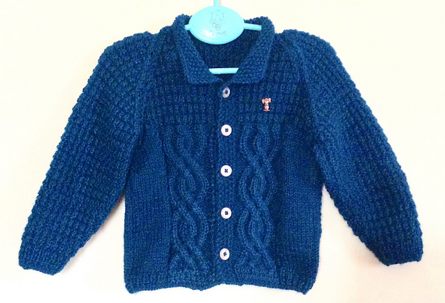 Collared Toddler Cardigan