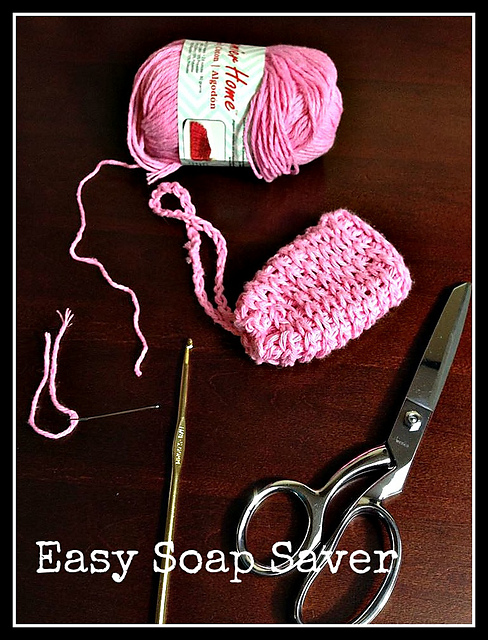Knit Look Crochet Soap Saver
