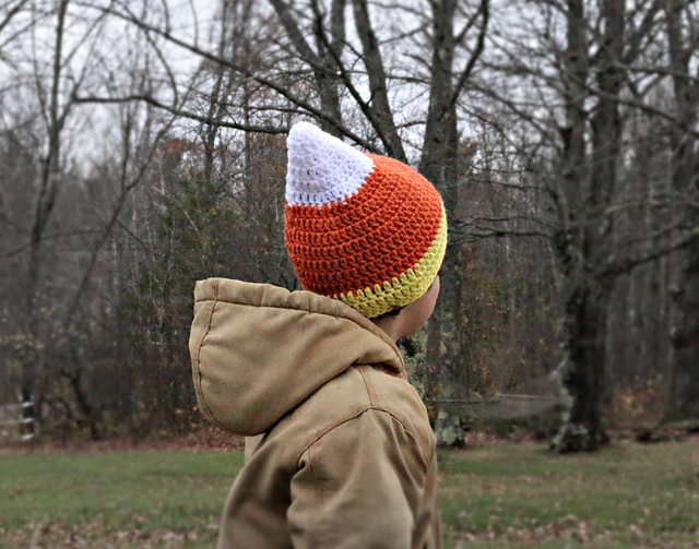 Candy Corn Baby Hat