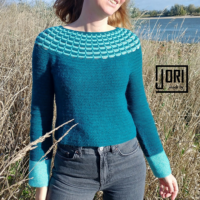 Babbling Brook Sweater