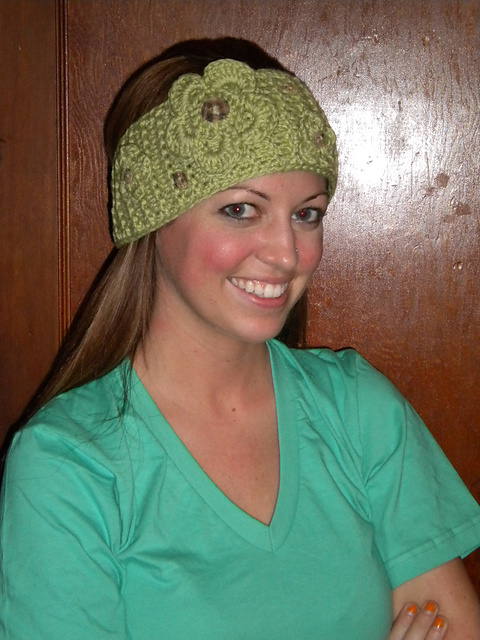 Irish Rose Headband Pattern
