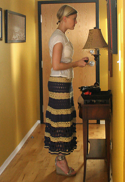 Lupe Tiered Maxi Skirt