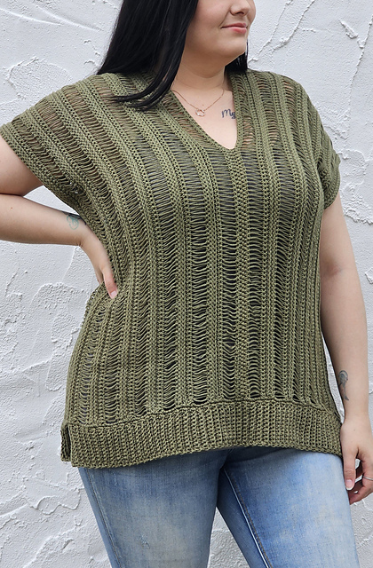 Ravelry: Sabrina Pullover pattern by Anastasia R Smith