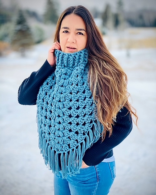 Puffy Kerchief Cowl