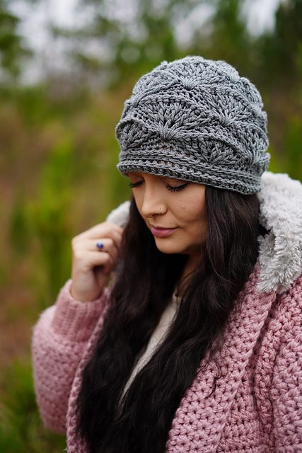 Winter Thistle Beanie
