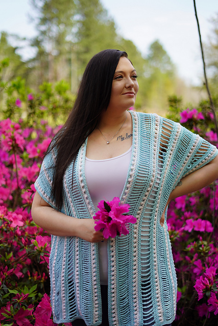 Ravelry: Peekaboo Cardi pattern by Anastasia R Smith