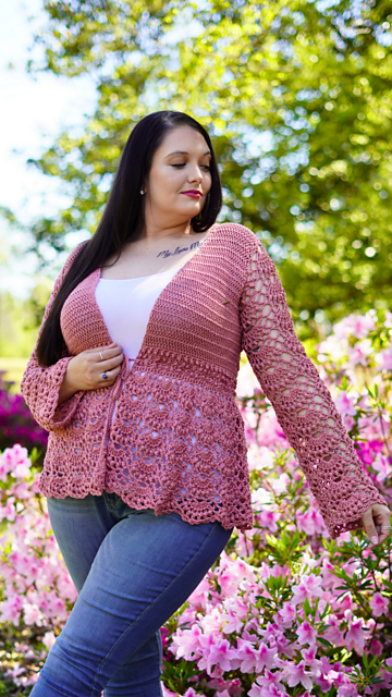 BonBonstoreニット Ravelry: Davina's Lace Cardigan pattern by Anastasia R Smith