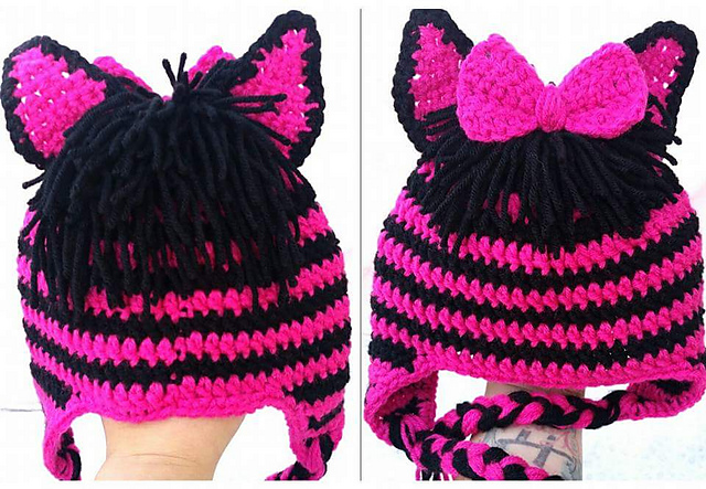 Colored Zebra Hat