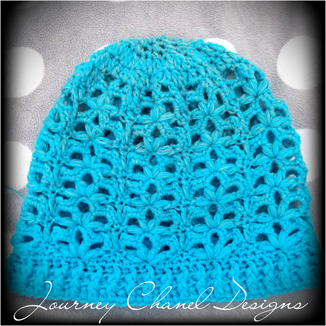 Ensley Rose Lace Beanie