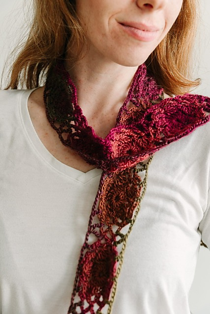 Chrysanthemum in Bloom Scarf