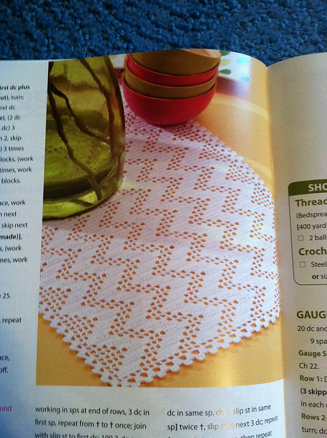 Ziggy Zaggy Table Runner