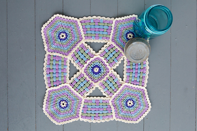 Pretty Pathways Doily