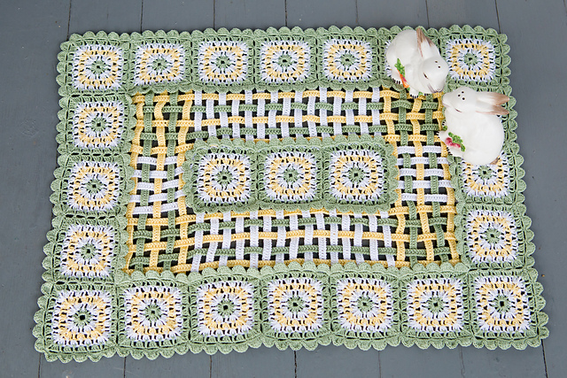Touch of Spring Doily