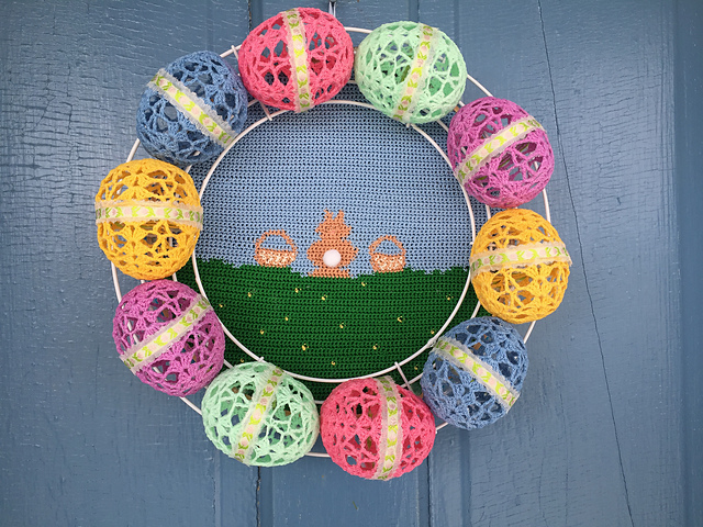 Easter Egg Wreath
