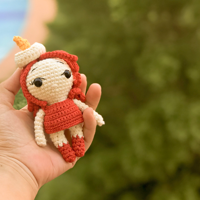 Christmas Candle Doll
