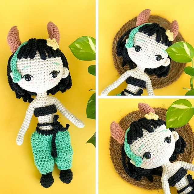 Taurus Zodiac Doll