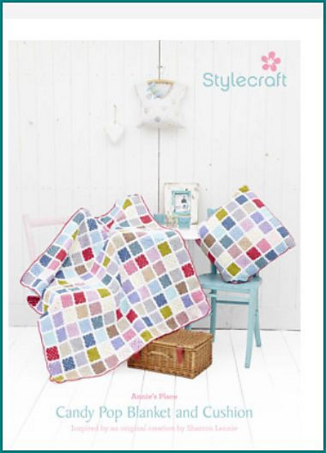 Candy Print Pattern Blanket