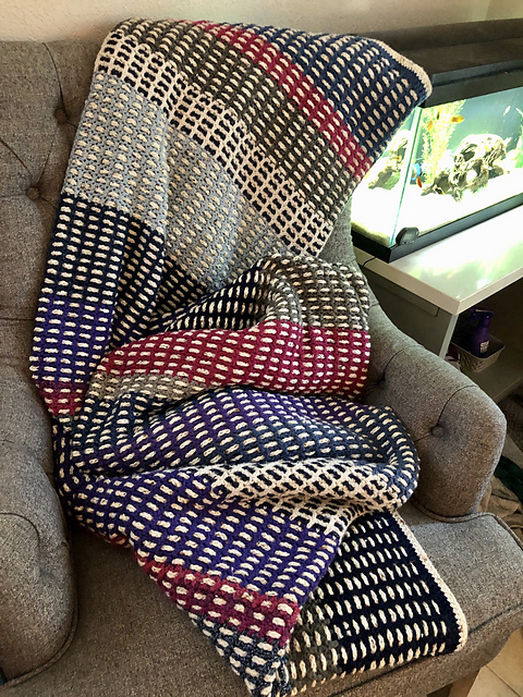 Purple Bloom Blanket