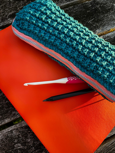 Hurdle Stitch Pencil Case