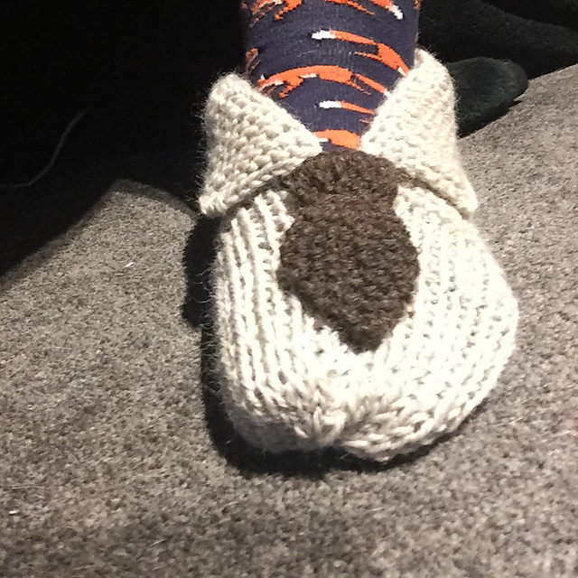 "Shirt and Tie" Slippers