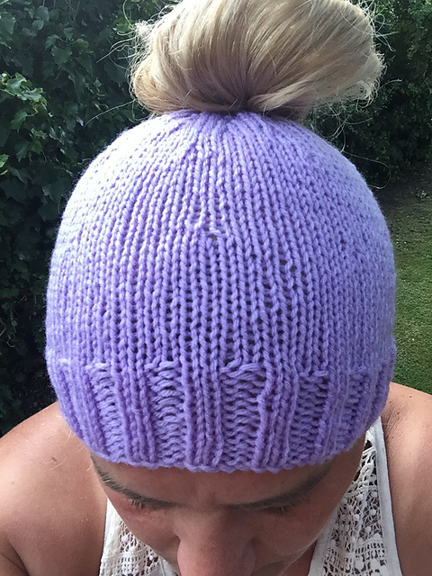 Messy Bun Hat